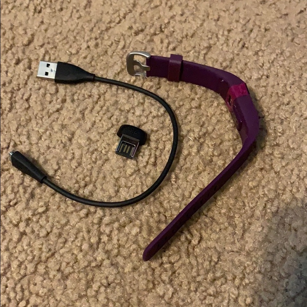 Purple Fitbit Charge HR**